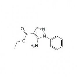 Ethyl 5-amino-1-phenyl-4-pyrazolecarboxylate
