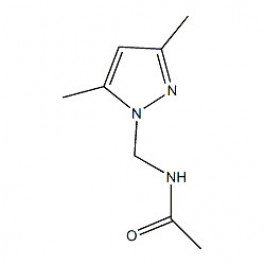 N-[(3,5-dimethylpyrazol-1-yl)methyl]acetamide