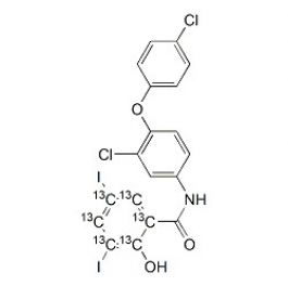13C6-Rafoxanide
