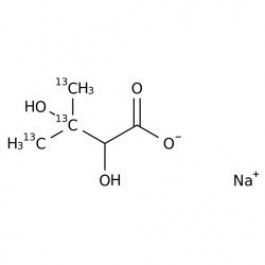 13C3-2,3-Dihydroxy-3-methylbutanoic acid sodium salt