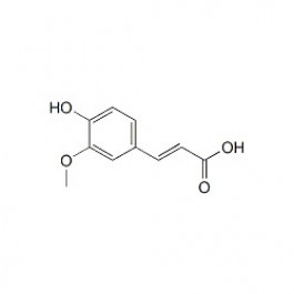 trans-4-Hydroxy-3-methoxycinnamic acid