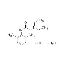 Lidocaine hydrochloride monohydrate