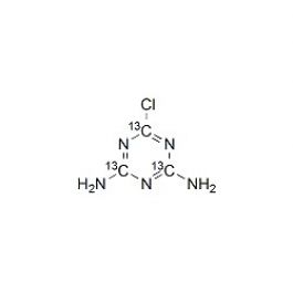 13C3-Atrazine-desethyl-desisopropyl